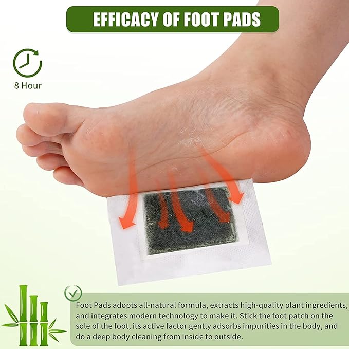 Detox Foot patches Detoxify Stress and Pain Relief Sleep Patch for Detoxification