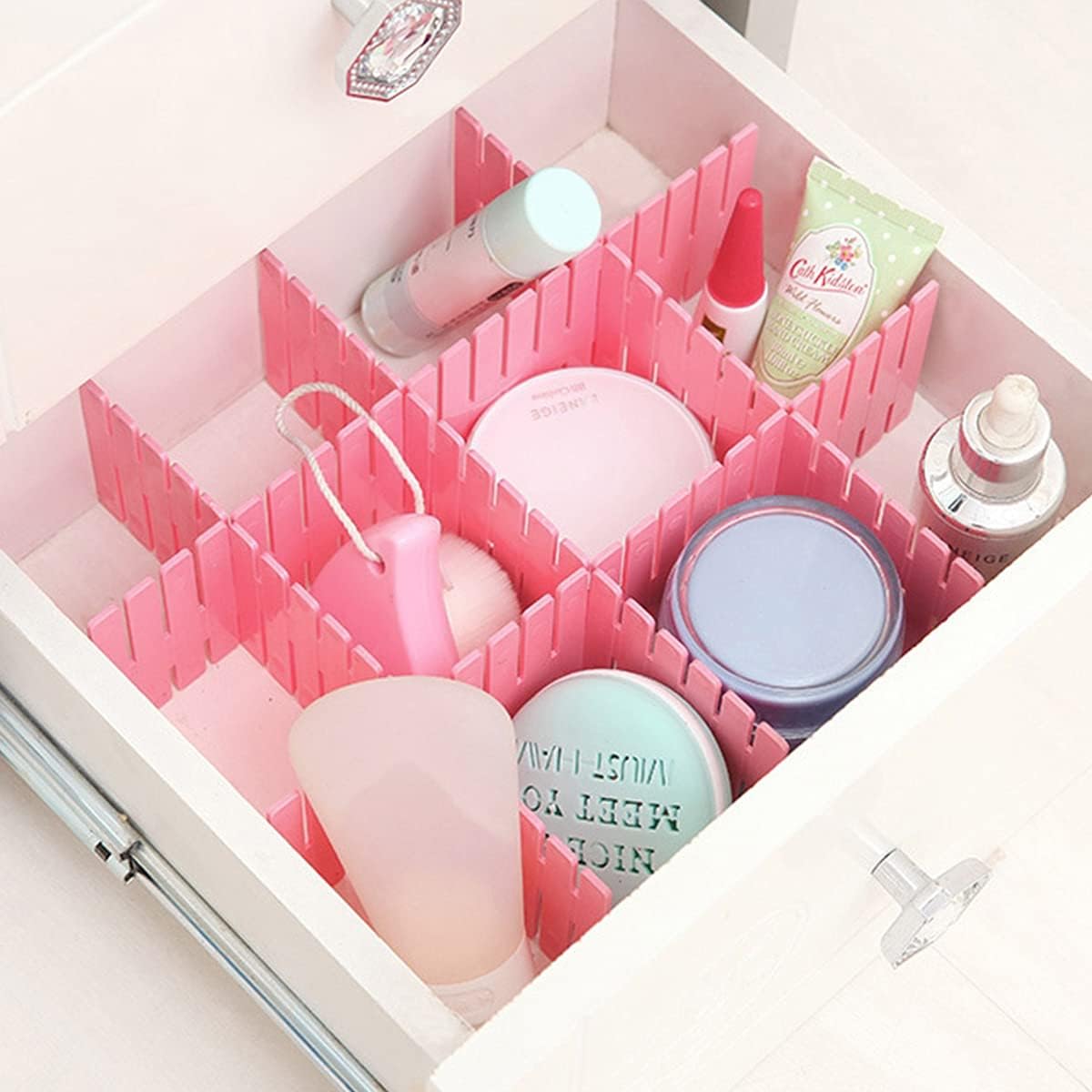 8 PCS Drawer Organizer Grid Dividers