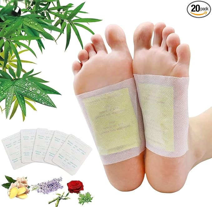 Detox Foot patches Detoxify Stress and Pain Relief Sleep Patch for Detoxification